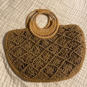Anthropology Woven Bag